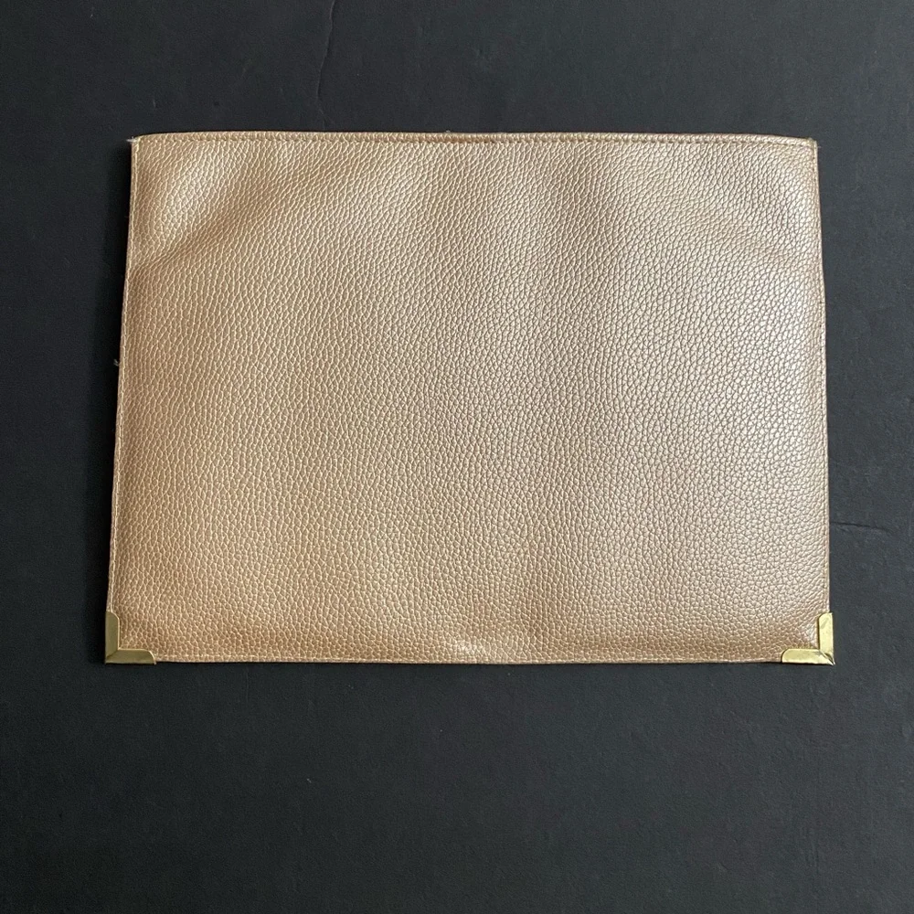 Tablet sleeve cover, fits iPad 10”, Gold color
